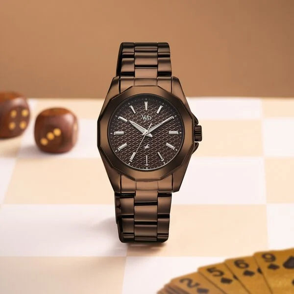 Vyb Challenger By Fastrack Quartz Analog Watch For Guys fv30040qm02w