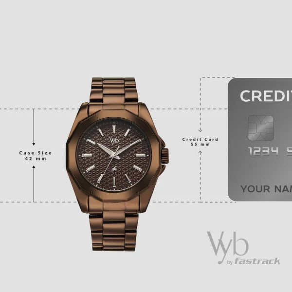 Vyb Challenger By Fastrack Quartz Analog Watch For Guys fv30040qm02w