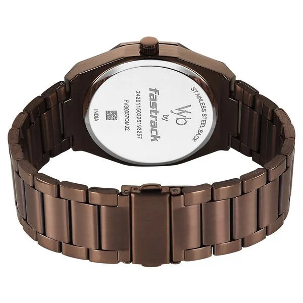 Vyb Nimbus By Fastrack Quartz Analog Watch For Guys fv30057qm02w