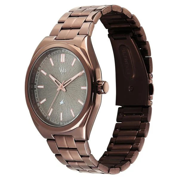 Vyb Aviator By Fastrack Quartz Analog Watch For Guys fv30061qm01w