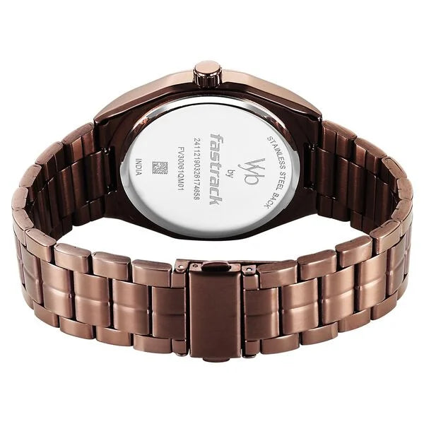 Vyb Aviator By Fastrack Quartz Analog Watch For Guys fv30061qm01w