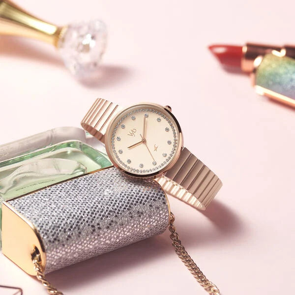 Fastrack Vyb Mirage Quartz Analog Watch for Girls fv60003wm01