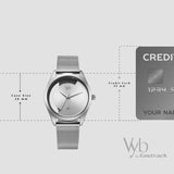 Vyb Runway By Fastrack Quartz Analog Watch For Girls fv60031sm03w