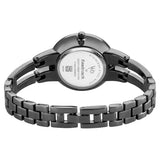 Vyb Halo By Fastrack Quartz Analog Grey Dial Watch For Girls fv60035qm03w