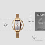 Vyb Charmer By Fastrack Quartz Analog Watch For Girls fv60037wm02w