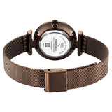 Vyb Aura By Fastrack Quartz Analog Brown Dial Watch For Girls FV60070QM01W