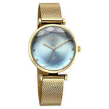 Vyb Aura By Fastrack Quartz Analog Blue Dial Watch For Girls FV60070YM01W