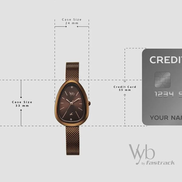 Vyb Prodigy By Fastrack Quartz Analog Watch For Girls fv60073qm01w