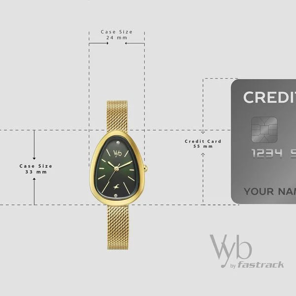 Vyb Prodigy By Fastrack Quartz Analog Watch For Girls fv60073ym01w