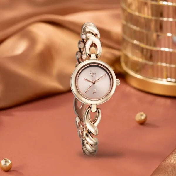 Vyb Siren By Fastrack Quartz Analog Watch For Girls fv60099wm01w