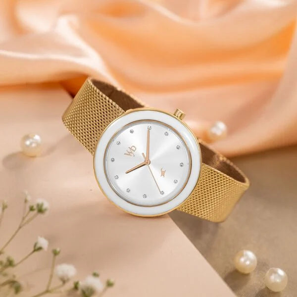 Vyb Lumina By Fastrack Quartz Analog Watch For Girls fv60102km01w