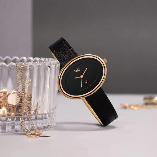 Vyb Mirage By Fastrack Quartz Analog Watch For Girls fv60103wl01w