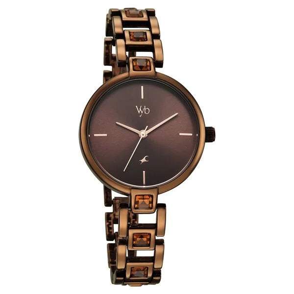 Vyb Manifester By Fastrack Quartz Analog Watch For Girls fv60104qm01w