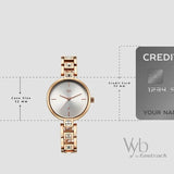 Vyb Manifester By Fastrack Quartz Analog Watch For Girls - 60104WM01W