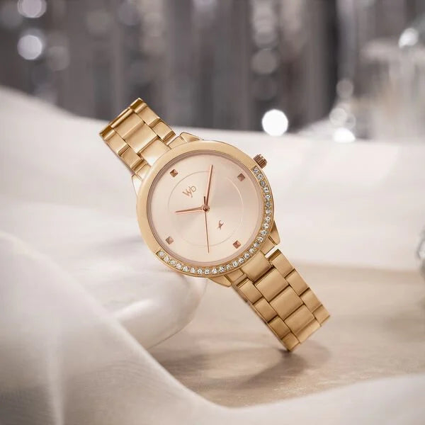 Vyb Eclipse By Fastrack Quartz Analog Watch For Girls - 60107WM02W