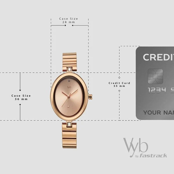 Vyb Celeste By Fastrack Quartz Analog Watch For Girls fv60108wm01w