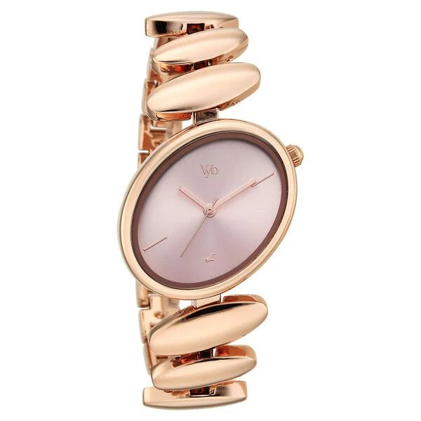 Vyb Successor By Fastrack Quartz Analog Watch For Girls fv60120wm01w - KRISHNA WATCH COMPANY