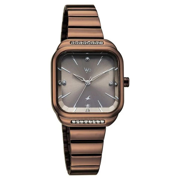 Vyb Seeker By Fastrack Quartz Analog Watch For Girls fv60124qm01w - KRISHNA WATCH COMPANY