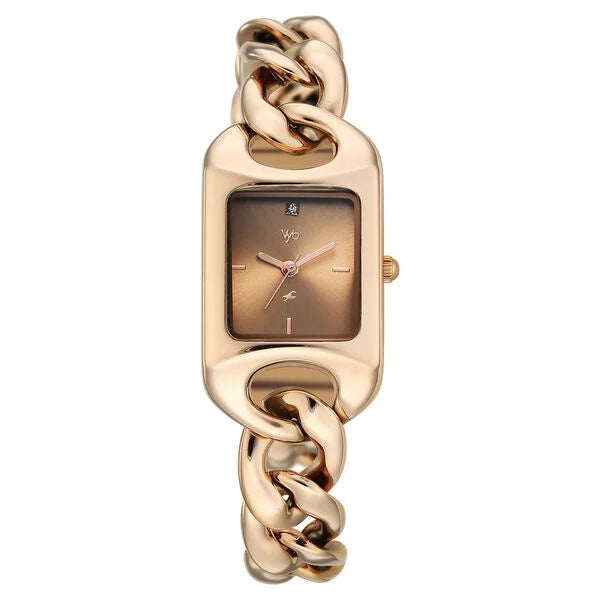 Vyb Prodigy By Fastrack Quartz Analog Watch For Girls - FV60125WM02W - KRISHNA WATCH COMPANY