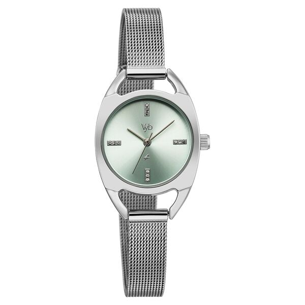 Vyb Spotlight By Fastrack Quartz Analog Watch For Girls fv60129sm01w - KRISHNA WATCH COMPANY