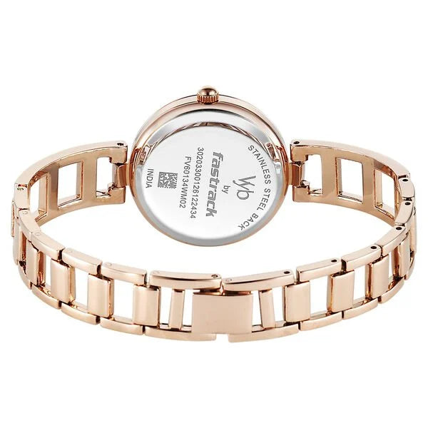 Vyb Seeker By Fastrack Quartz Analog Watch For Girls fv60134wm02w
