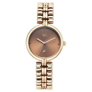 Vyb Charmer By Fastrack Quartz Analog Watch For Girls fv60138wm01w