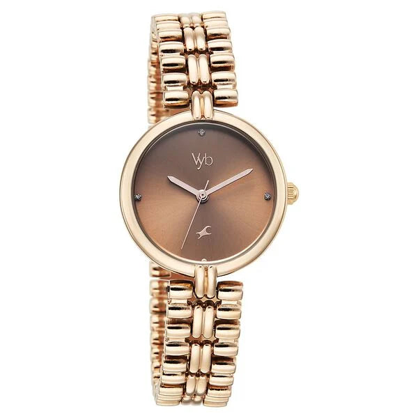 Vyb Charmer By Fastrack Quartz Analog Watch For Girls fv60138wm01w