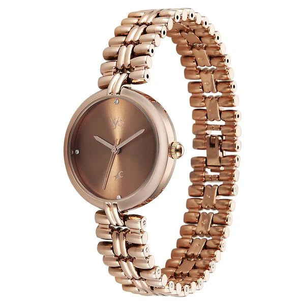 Vyb Charmer By Fastrack Quartz Analog Watch For Girls fv60138wm01w