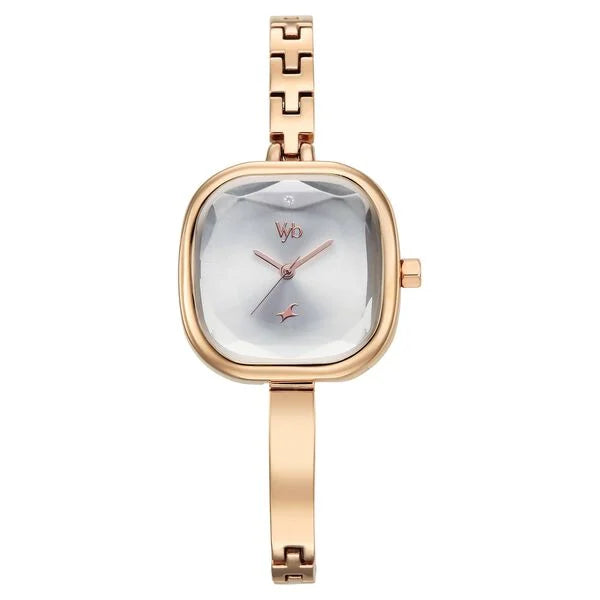 Vyb Aurora By Fastrack Quartz Analog Watch For Girls fv60140wm01w
