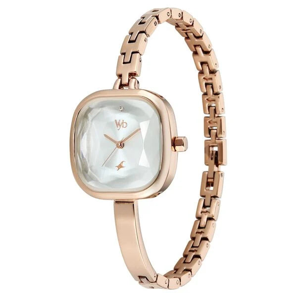 Vyb Aurora By Fastrack Quartz Analog Watch For Girls fv60140wm01w