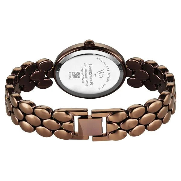 Vyb Enigma By Fastrack Quartz Analog Watch For Girls fv60147qm01w