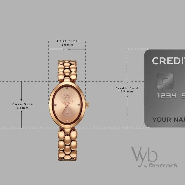 Vyb Enigma By Fastrack Watch For Girls fv60147wm01w