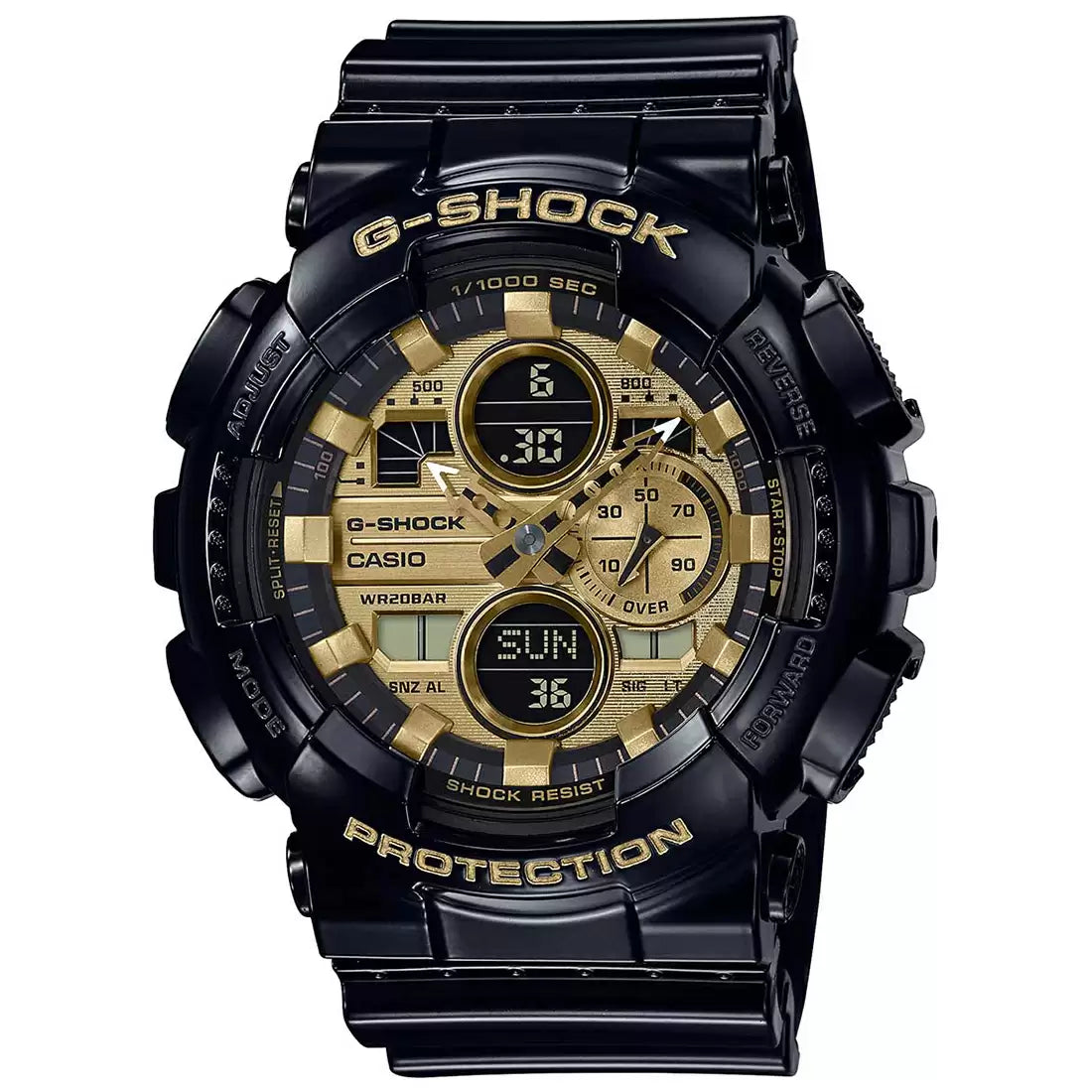 CASIO G-SHOCK GA-140GB-1A1DR - G1021 Black Analog-Digital - Men's Watch