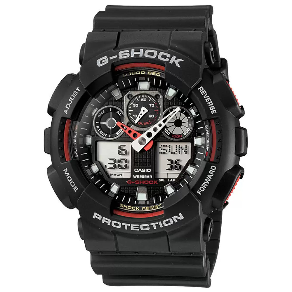 CASIO G-SHOCK GA-100-1A4DR - G272 - KRISHNA WATCH COMPANY
