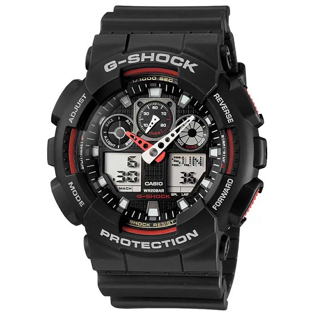 CASIO G-SHOCK GA-100-1A4DR - G272 - KRISHNA WATCH COMPANY