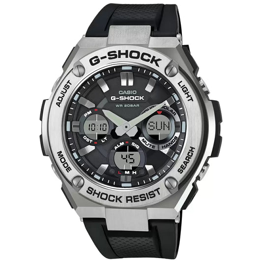 CASIO G-SHOCK GST-S110-1ADR - G609 Black G-Steel - Men's Watch