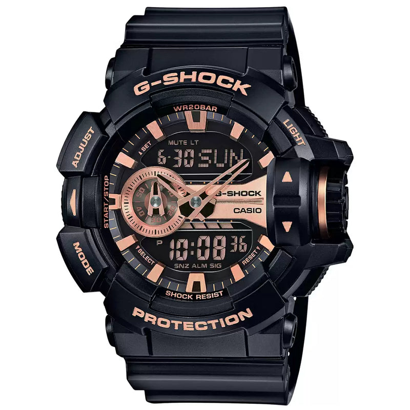 Casio G- Shock Black Analog-Digital - Men's Watch GA-400GB-1A4DR - G650