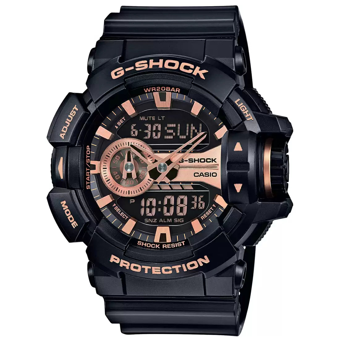 Casio G- Shock Black Analog-Digital - Men's Watch GA-400GB-1A4DR - G650