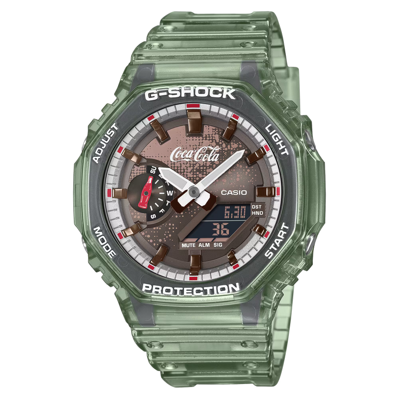 Casio G-SHOCK Coca-Cola collaboration model - GA-2100CC-3AJR
