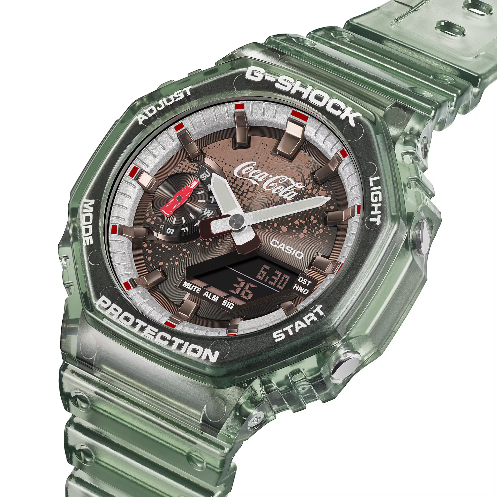Casio G-SHOCK Coca-Cola collaboration model - GA-2100CC-3AJR