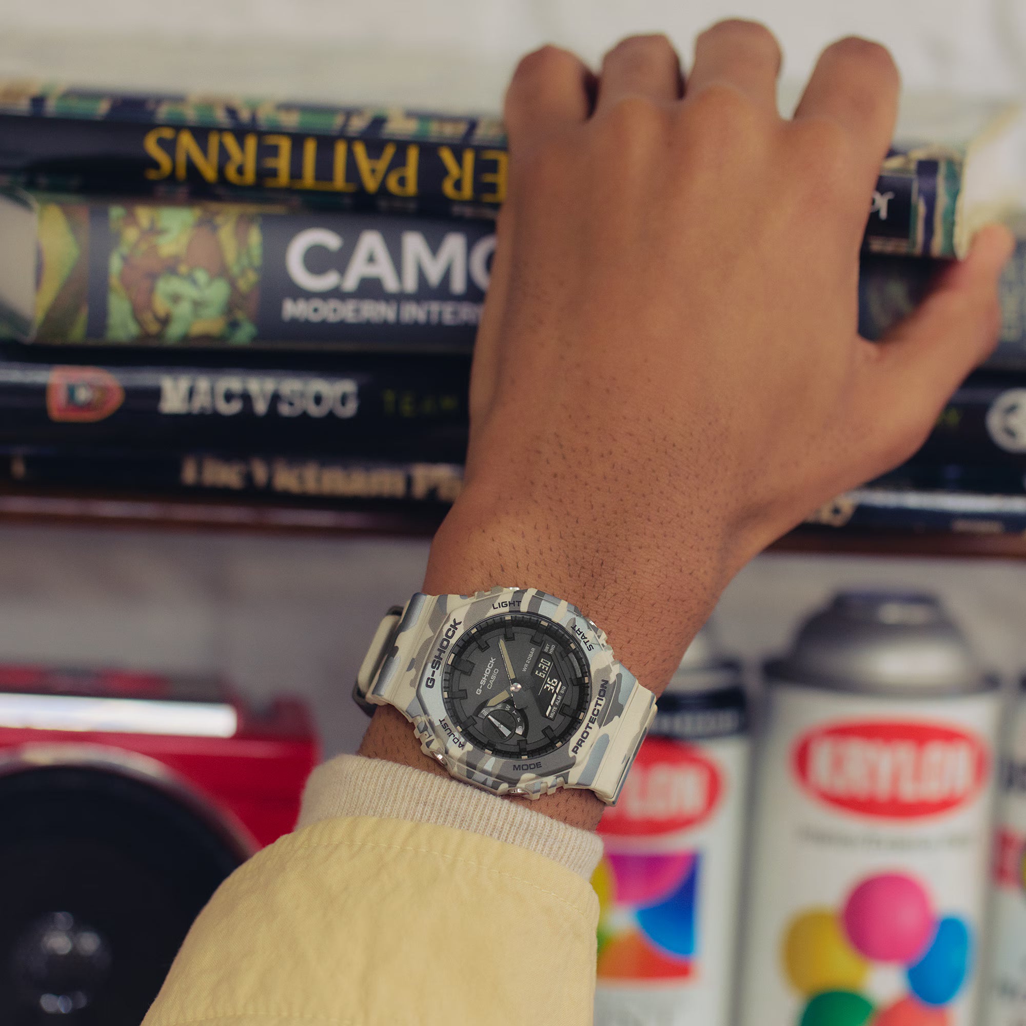 Casio G-Shock Watch Men GA-2100CM-5ADR - G1793
