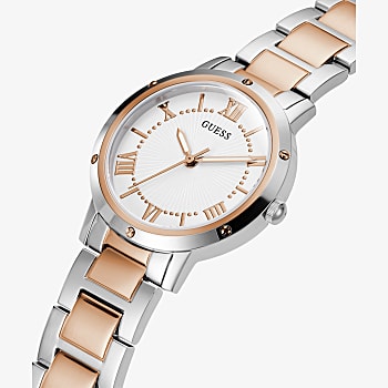 Guess 2-Tone Case 2-Tone Stainless Steel Watch GW0404L3