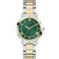 GUESS Dawn Green Round Dial Analog Women's Watch - GW0404L5
