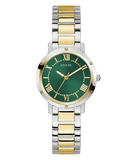 GUESS Dawn Green Round Dial Analog Women's Watch - GW0404L5