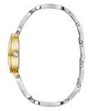 GUESS Ladies 2-Tone Gold Tone Analog Watch GW0683L6