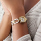 GUESS Ladies 2-Tone Gold Tone Analog Watch GW0683L6