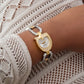 GUESS Ladies 2-Tone Gold Tone Analog Watch GW0683L6