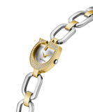 GUESS Ladies 2-Tone Gold Tone Analog Watch GW0683L6