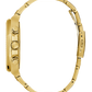 GUESS Mens Gold Tone Multi-function Watch GW0703G6