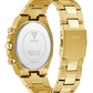 GUESS Mens Gold Tone Multi-function Watch GW0703G6